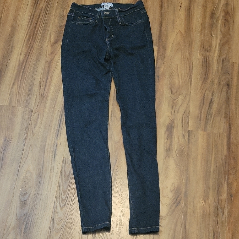Judy Blue Skinny Jeans Blue Tapered Fit
